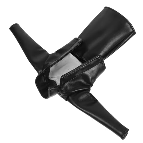 YARNOW 1 Set Puppenkleidung Puppenbekleidung Accessoires Puppen Make Up Accessoires Puppen Anziehkleidung Puppenzubehör Puppenrock Und Shirt Schwarz Kunstleder von YARNOW
