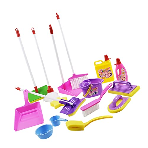YARNOW 1 Set Reinigungsspielset Kinderspielzeug Pädagogisches Reinigungsspielzeug Kinderreinigungsspielzeug Reinigungsgeräte Kinderreinigungsspielzeug Buntes Plastik YARNOW 1 Set Reinigungsspielset Kinderspielzeug Pädagogisches Reinigungsspielzeug Kinderreinigungsspielzeug Reinigungsgeräte Kinderreinigungsspielzeug Buntes Plastik von YARNOW