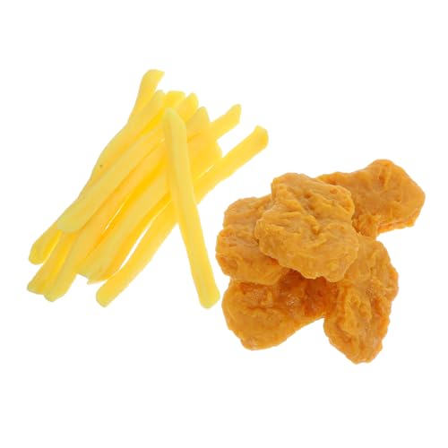 YARNOW 1 Set Simulation Pommes Frites Modell Huhn Gefälschte Pommes Frites Pommes Frites Gefälschte Lebensmittel Realistische Lebensmittel Realistische Gefälschte Pommes Frites YARNOW 1 Set Simulation Pommes Frites Modell Huhn Gefälschte Pommes Frites Pommes Frites Gefälschte Lebensmittel Realistische Lebensmittel Realistische Gefälschte Pommes Frites von YARNOW