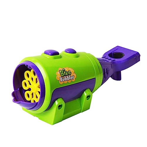 YARNOW 1 Stück Automatische Seifenblasenmaschine für Fahrräder Bubble Blower ohne Batterie Farbenfrohes für Outdoor Aktivitäten Leicht und Unterhaltsam YARNOW 1 Stück Automatische Seifenblasenmaschine für Fahrräder Bubble Blower ohne Batterie Farbenfrohes für Outdoor Aktivitäten Leicht und Unterhaltsam von YARNOW
