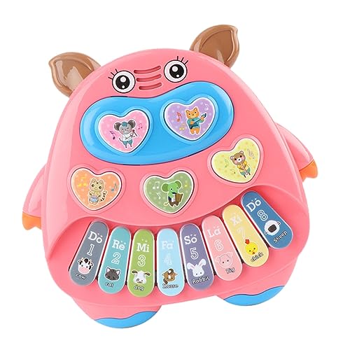 YARNOW 1 Stück Cartoon Kalb Design Elektronisches Klavier für Musik und Lernspaß für Kleinkinder von YARNOW