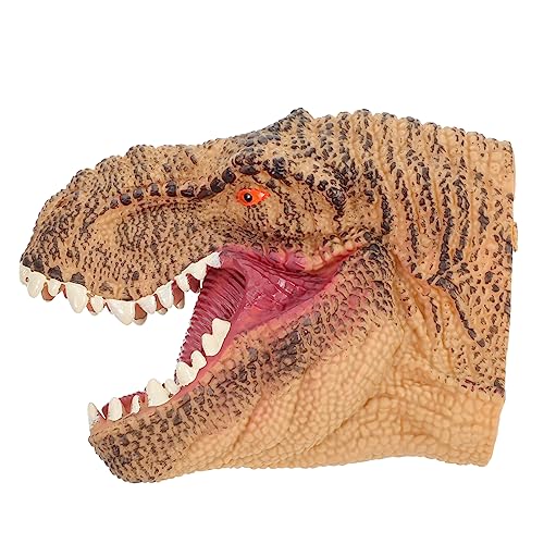 YARNOW 1 Stück Dinosaurier Handpuppe aus Umweltfreundlichem Waschbare Kinderfigur für Rollenspiele Design Handpuppe für Geburtstagsgeschenke für Jungen von YARNOW