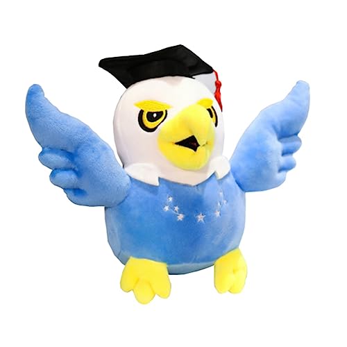 YARNOW 1 Stück Doktorhut Eulen Puppe Kuscheltier Graduation Plüschspielzeug Abschlussgeschenk Puppe Plüschpuppe für den Abschluss Abschlusspuppe PP Baumwolle Blau YARNOW 1 Stück Doktorhut Eulen Puppe Kuscheltier Graduation Plüschspielzeug Abschlussgeschenk Puppe Plüschpuppe für den Abschluss Abschlusspuppe PP Baumwolle Blau von YARNOW