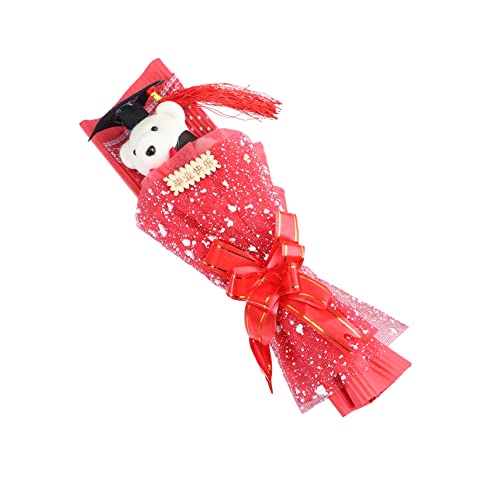 YARNOW 1 Stück Dr. Bärenstrauß Grad Für Absolventen Plüsch Party Mini Flauschige Kuscheltiere Student Blumen Mittel Abschlussbär Puppen Herzlichen Glückwunsch Grad Toy Plastik Rot YARNOW 1 Stück Dr. Bärenstrauß Grad Für Absolventen Plüsch Party Mini Flauschige Kuscheltiere Student Blumen Mittel Abschlussbär Puppen Herzlichen Glückwunsch Grad Toy Plastik Rot von YARNOW