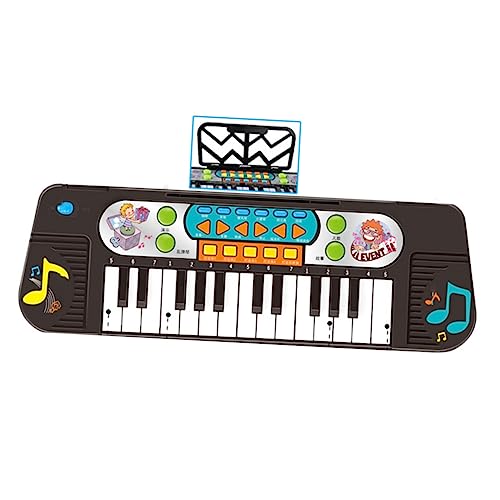 YARNOW 1 Stück Einzelnes Elektronisches Keyboard Multifunktionales Musikspielzeug für Jungen Tasten Funktionalitäten für Frühe Musikalische Bildung Schwarz YARNOW 1 Stück Einzelnes Elektronisches Keyboard Multifunktionales Musikspielzeug für Jungen Tasten Funktionalitäten für Frühe Musikalische Bildung Schwarz von YARNOW