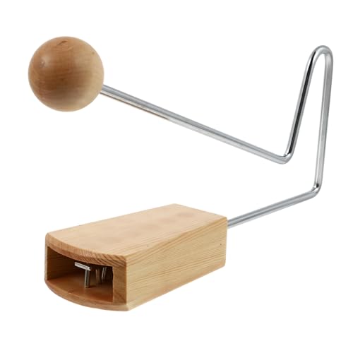 YARNOW 1 Stück Holz Tremolo Musikinstrument für Kreativität und Konzentration Fördernd Langlebig und Sicher für Vorschule und Musikbildung Natürliche Holzfarbe YARNOW 1 Stück Holz Tremolo Musikinstrument für Kreativität und Konzentration Fördernd Langlebig und Sicher für Vorschule und Musikbildung Natürliche Holzfarbe von YARNOW