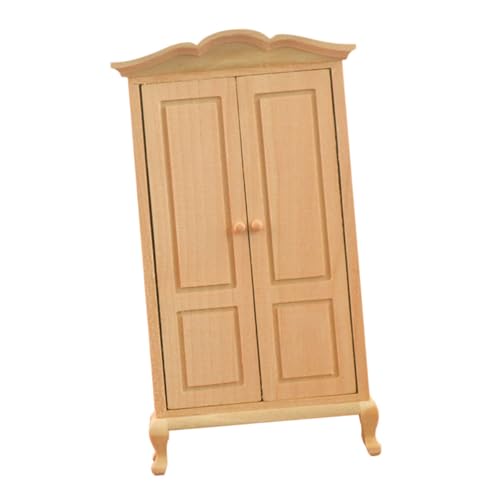 YARNOW 1 Stück Holzmöbelmodell Mini Kleiderschrank Mini- -Kleiderschrank- Mini-Szenenmöbel Puppenschrank Dolls House Garderobe Mini-Hausverzierung hölzern YARNOW 1 Stück Holzmöbelmodell Mini Kleiderschrank Mini- -Kleiderschrank- Mini-Szenenmöbel Puppenschrank Dolls House Garderobe Mini-Hausverzierung hölzern von YARNOW