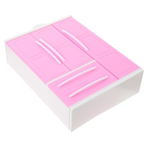 YARNOW 1 Stück Mini-puppenkleiderschrank Kinderspielzeug Kleiderschrank Für Puppenkleider Puppenschrank Dekoration Mini Schrank Mini-möbelzubehör Kleine Hausbedarf Rosa Abs YARNOW 1 Stück Mini-puppenkleiderschrank Kinderspielzeug Kleiderschrank Für Puppenkleider Puppenschrank Dekoration Mini Schrank Mini-möbelzubehör Kleine Hausbedarf Rosa Abs von YARNOW
