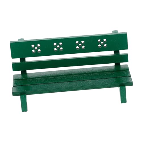 YARNOW 1 Stück Park -Bank -Ornamente Klein Miniatur-Bank Puppenbank Winzig Miniaturstuhl Leben Bank Für Innenbank Miniatur-puppenstubenmöbel Mini Möbel Green Linde YARNOW 1 Stück Park -Bank -Ornamente Klein Miniatur-Bank Puppenbank Winzig Miniaturstuhl Leben Bank Für Innenbank Miniatur-puppenstubenmöbel Mini Möbel Green Linde von YARNOW