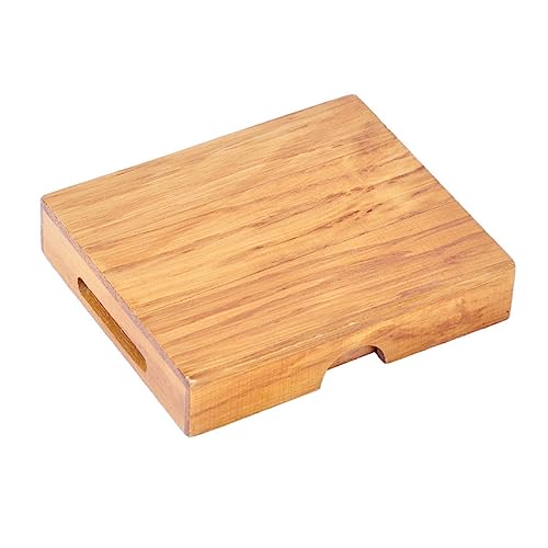 YARNOW 1 Stück Rundes Holzschachbrett mit Bunten Pädagogisches Schachspiel für Fördert und Logikfähigkeiten Langlebig und Sicher für Brettspielabende mit Familie und Freunden von YARNOW