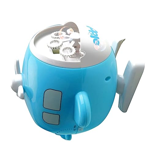 YARNOW 1 Stück Seifenblasenmaschine Bubble Blower im Kreativen Hubschrauber Design Elektrisches für Jungen und Zufällige Farbe Wiederaufladbar für Partys und Spielspaß von YARNOW