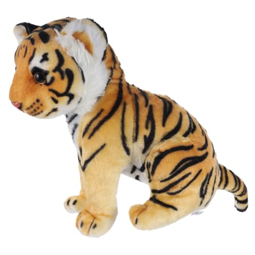 YARNOW 1 Stück kleine Tigerpuppe Puppendekor Plüsch Tiger-Puppen- süße lebensechte Kuscheltiere Kind realistischer ausgestopfter Tiger ausgestopftes Tierspielzeug PP Baumwolle Gelb YARNOW 1 Stück kleine Tigerpuppe Puppendekor Plüsch Tiger-Puppen- süße lebensechte Kuscheltiere Kind realistischer ausgestopfter Tiger ausgestopftes Tierspielzeug PP Baumwolle Gelb von YARNOW