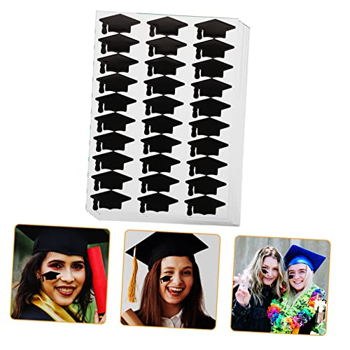 YARNOW 10 Blatt Doktor Hut Aufkleber Abschlussaufkleber dekorative Kappenaufkleber Abschlussdekorationsetikettenaufkleber Graduierungsabziehbilder Grad-Cap-Aufkleber Papier Schwarz YARNOW 10 Blatt Doktor Hut Aufkleber Abschlussaufkleber dekorative Kappenaufkleber Abschlussdekorationsetikettenaufkleber Graduierungsabziehbilder Grad-Cap-Aufkleber Papier Schwarz von YARNOW