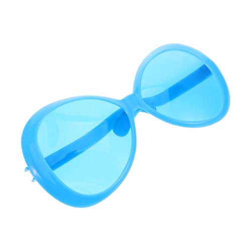 YARNOW 10 Fotobox-Brille Brillen am Strandpool Clown-Sonnenbrille riesige sonnenbrille Sonnenbrillenzubehör Party lustige Foto-Requisiten-Brille Plastik Sky-blue YARNOW 10 Fotobox-Brille Brillen am Strandpool Clown-Sonnenbrille riesige sonnenbrille Sonnenbrillenzubehör Party lustige Foto-Requisiten-Brille Plastik Sky-blue von YARNOW