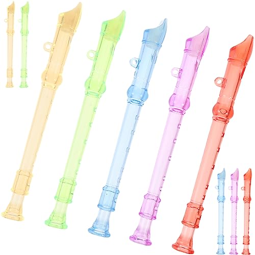 YARNOW 10 STK. Mini Flöten für Kunststoff Flöten Musikinstrument für Musikalische Früherziehung Leicht und Tragbar für Anfänger und Kindergeburtstage Zufällige Farbe YARNOW 10 STK. Mini Flöten für Kunststoff Flöten Musikinstrument für Musikalische Früherziehung Leicht und Tragbar für Anfänger und Kindergeburtstage Zufällige Farbe von YARNOW