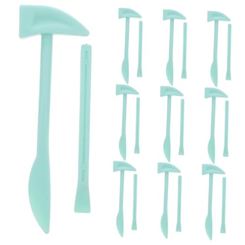 YARNOW 10 Sets Archäologisches Grabspielzeug-Set Für Kinder Mit Hammer Und Meißel Für Bildungs-, Spiel- Und Wissenschaftsprojekte Für Kleinkinder von YARNOW