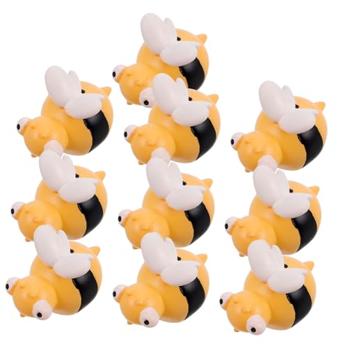 YARNOW 10 Stück Bienenmodell Honigbienen aus Kunstharz zum Basteln winzige Tiere Mini Biene Mini-Bienen-Spielset kleine Mini-Tierfiguren Minifiguren aus Harz Bienen aus Harz YARNOW 10 Stück Bienenmodell Honigbienen aus Kunstharz zum Basteln winzige Tiere Mini Biene Mini-Bienen-Spielset kleine Mini-Tierfiguren Minifiguren aus Harz Bienen aus Harz von YARNOW