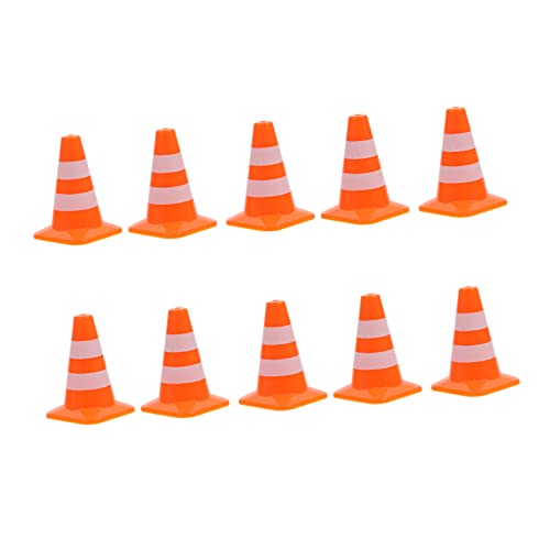 YARNOW 10 Stück Bildungsspielzeug Im Freien Zapfen Kleine Sicherheitskegel Mini-straßensperren Lernspielzeug Für Verkehrszeichen Simulation Straßenkegel Plastik Orange YARNOW 10 Stück Bildungsspielzeug Im Freien Zapfen Kleine Sicherheitskegel Mini-straßensperren Lernspielzeug Für Verkehrszeichen Simulation Straßenkegel Plastik Orange von YARNOW