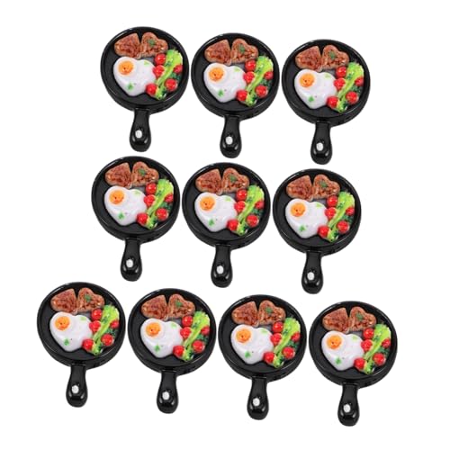 YARNOW 10 Stück Bratpfanne Frühstücksspielzeug Grillplatte Mini Puppenhaus Zubehör Puppenhaus Zubehör Realistische Spielnahrung Mini Lebensmittel Gefälschtes Spiegelei Mini Eierpfanne YARNOW 10 Stück Bratpfanne Frühstücksspielzeug Grillplatte Mini Puppenhaus Zubehör Puppenhaus Zubehör Realistische Spielnahrung Mini Lebensmittel Gefälschtes Spiegelei Mini Eierpfanne von YARNOW