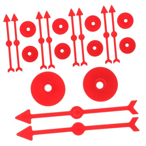 YARNOW 10 Stück Drehen Sie den Spielzeiger Spielpfeile aus Kunststoff Spielpfeile rotieren Brettspiel Pfeile Plastik von YARNOW