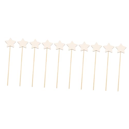YARNOW 10 Stück Feenstäbe zum Bemalen Kreative DIY Zauberstäbe für Bastelprojekte und Rollenspiele Fördert Kreativität und Hand Auge Koordination YARNOW 10 Stück Feenstäbe zum Bemalen Kreative DIY Zauberstäbe für Bastelprojekte und Rollenspiele Fördert Kreativität und Hand Auge Koordination von YARNOW