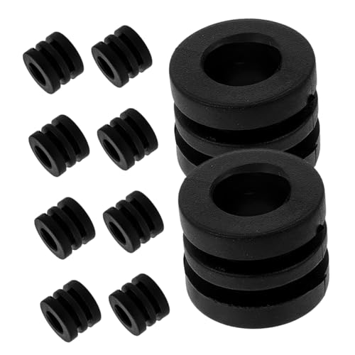 YARNOW 10 Stück Fußball -Tischkissendichtung Stoßstangendichtungen Tischfußballdichtungen aus Kunststoff Ersatzdichtungen für Tischfußball Kicker-Stoßstangen Abs Black YARNOW 10 Stück Fußball -Tischkissendichtung Stoßstangendichtungen Tischfußballdichtungen aus Kunststoff Ersatzdichtungen für Tischfußball Kicker-Stoßstangen Abs Black von YARNOW