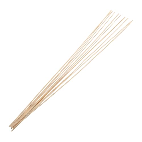 YARNOW 10 Stück Holzstreifen Drachen zur Dekoration Bambuswebprodukte Drachen DIY Kite-Stützstäbe Bambusstöcke Flache Bambussticks für Handwerk Drachen Beige von YARNOW