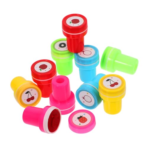 YARNOW 10 Stück Kinderstempel Stempel für Briefmarken PVC YARNOW 10 Stück Kinderstempel Stempel für Briefmarken PVC von YARNOW