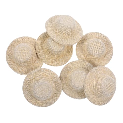 YARNOW 10 Stück Kleines Strohhutspielzeug Kinderhüte Mini-Puppen Miniaturhüte kleine Hutstütze Rosa Miniatur-Mini-Hüte DIY Strohhüte Mini-Hausmütze dekorativer DIY-Hut Eva YARNOW 10 Stück Kleines Strohhutspielzeug Kinderhüte Mini-Puppen Miniaturhüte kleine Hutstütze Rosa Miniatur-Mini-Hüte DIY Strohhüte Mini-Hausmütze dekorativer DIY-Hut Eva von YARNOW