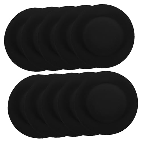 YARNOW 10 Stück Kleines Strohhutspielzeug Miniatur Puppenhüte Mini-Hüte Party winzig dekorativer DIY-Hut kleine hüte Hut für Puppe Mini-Zauberhut Flanell Black YARNOW 10 Stück Kleines Strohhutspielzeug Miniatur Puppenhüte Mini-Hüte Party winzig dekorativer DIY-Hut kleine hüte Hut für Puppe Mini-Zauberhut Flanell Black von YARNOW