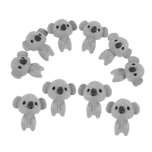 YARNOW 10 Stück Koala-Schlüsselanhänger Kawaii Hausschuhe Spiel-Babytrage für Puppen Figur Fadenförmiges Bärenspielzeug Braunbär Braunbärspielzeug wiedergeborene Babytrage Wolf Harz Grau YARNOW 10 Stück Koala-Schlüsselanhänger Kawaii Hausschuhe Spiel-Babytrage für Puppen Figur Fadenförmiges Bärenspielzeug Braunbär Braunbärspielzeug wiedergeborene Babytrage Wolf Harz Grau von YARNOW