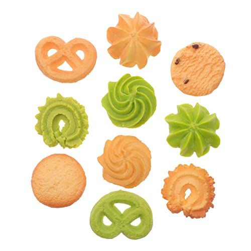 YARNOW 10 Stück Künstliche Kekse Dekoration Realistische Fake Biscuits für Fotografie und Modellierung Nachbildung für Küche Hochzeit und Laden Deko YARNOW 10 Stück Künstliche Kekse Dekoration Realistische Fake Biscuits für Fotografie und Modellierung Nachbildung für Küche Hochzeit und Laden Deko von YARNOW