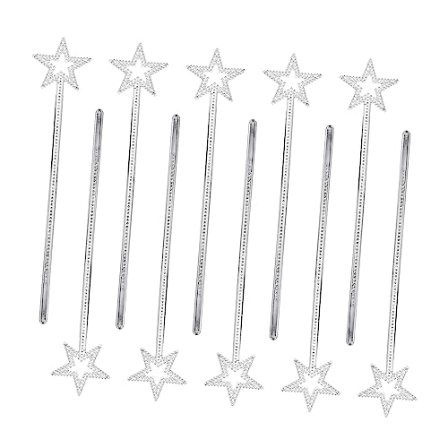YARNOW 10 Stück Leuchtende Feenstäbe Glitzernde Zauberstäbe für Kostümpartys Bühnenaufführungen und Geburtstagsfeiern Kunststoff Feenprops YARNOW 10 Stück Leuchtende Feenstäbe Glitzernde Zauberstäbe für Kostümpartys Bühnenaufführungen und Geburtstagsfeiern Kunststoff Feenprops von YARNOW