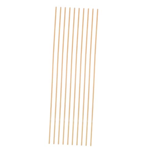 YARNOW 10 Stück Machen Sie Bambusstreifen mit Drachen Birdcage Construction Sticks Bambusrahmen für Drachen Kite -Baumaterial Bambusdübelstangen Bambuskite -Sticks Beige von YARNOW