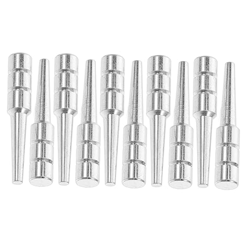YARNOW 10 Stück Metall Cribbage Pegs Kleine Scoring Pegs Tragbare Scoring Supplies Cribbage Pins Karten Spiel Scoring Peg Desktop Scoring Peg von YARNOW