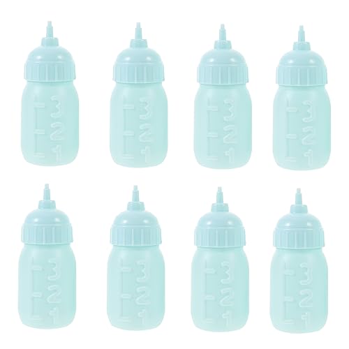 YARNOW 10 Stück Miniatur Milchflasche Babypuppe Lernspielzeug Miniatur Puppenflaschen Simulationsflasche Miniatur Flaschen Miniatur Saftflaschen Kinderspielzeug Kunststoff YARNOW 10 Stück Miniatur Milchflasche Babypuppe Lernspielzeug Miniatur Puppenflaschen Simulationsflasche Miniatur Flaschen Miniatur Saftflaschen Kinderspielzeug Kunststoff von YARNOW