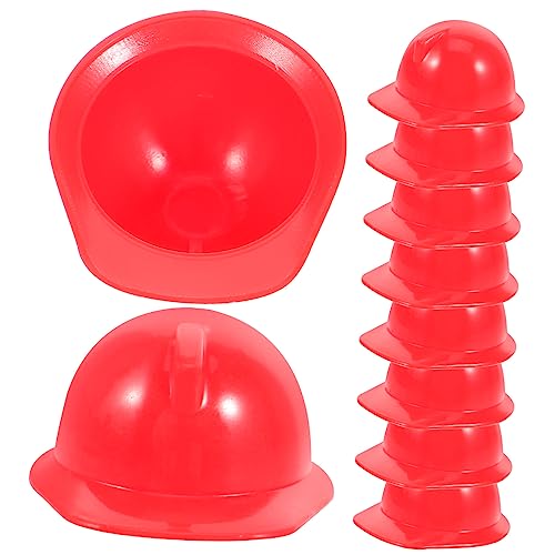 YARNOW 10 Stück Miniatur Puppenhelm Helm Kopfschutz Dekoration für Puppenhaus und Outdoor Aktivitäten Kompakt Vielseitig als Schutz und Deko Accessoire YARNOW 10 Stück Miniatur Puppenhelm Helm Kopfschutz Dekoration für Puppenhaus und Outdoor Aktivitäten Kompakt Vielseitig als Schutz und Deko Accessoire von YARNOW