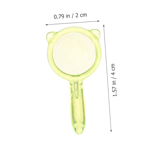 YARNOW 10 Stück Modelle Dekorative Vergrößerungsgläser für Puppenmöbel Geschenkidee für Miniaturhäuser Wohnzimmer Schlafzimmer Küche Zufällige Farbe von YARNOW
