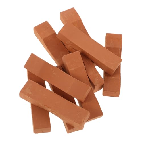 YARNOW 10 Stück Modellsteine Bauen Simulationsbaustein Ziegelhandwerk Modellziegel Ziegelmodelle Bausteinzubehör Mini-Bausteine Miniaturbaummaterialien DIY Mini-Gartenziegel Ton YARNOW 10 Stück Modellsteine Bauen Simulationsbaustein Ziegelhandwerk Modellziegel Ziegelmodelle Bausteinzubehör Mini-Bausteine Miniaturbaummaterialien DIY Mini-Gartenziegel Ton von YARNOW