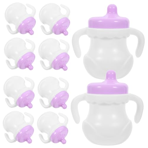 YARNOW 10 Stück Puppenflaschen Spielzeugzubehör Puppenfütterungsflaschen Kindergeschenk Babyparty Gastgeschenke Kinderspielzeug Miniaturflaschen Kinderrollenspiel Requisiten YARNOW 10 Stück Puppenflaschen Spielzeugzubehör Puppenfütterungsflaschen Kindergeschenk Babyparty Gastgeschenke Kinderspielzeug Miniaturflaschen Kinderrollenspiel Requisiten von YARNOW