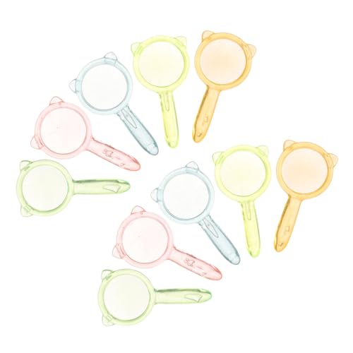 YARNOW 10 Stück Puppenhaus Mini sensorisch klein Dekorationen Bausatz Mädchen Lupenmodell Puppenhauszubehör Puppe Lupe Doll House Decors Plastik Zufällige Farbe YARNOW 10 Stück Puppenhaus Mini sensorisch klein Dekorationen Bausatz Mädchen Lupenmodell Puppenhauszubehör Puppe Lupe Doll House Decors Plastik Zufällige Farbe von YARNOW