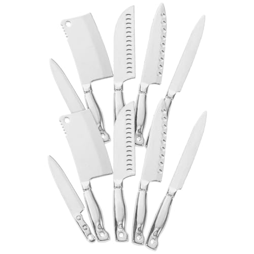 YARNOW 10 Stück Puppenhausmesser Zubehör für Puppenhäuser Kinderminiaturspielzeug geben vor, zu Sein Mini-Puppenhaus- Miniatur-Zeug Legierung Silver YARNOW 10 Stück Puppenhausmesser Zubehör für Puppenhäuser Kinderminiaturspielzeug geben vor, zu Sein Mini-Puppenhaus- Miniatur-Zeug Legierung Silver von YARNOW