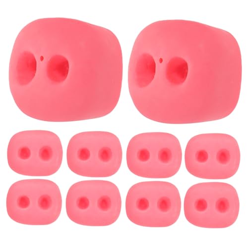 YARNOW 10 Stück Puppenschweinehörer -Zubehör kniffliges interaktives Tierspielzeug Bühnenrequisiten Puppenzubehör Simulationstierpuppe Plastik Rosy YARNOW 10 Stück Puppenschweinehörer -Zubehör kniffliges interaktives Tierspielzeug Bühnenrequisiten Puppenzubehör Simulationstierpuppe Plastik Rosy von YARNOW