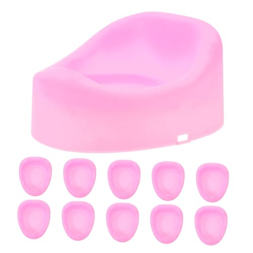 YARNOW 10 Stück Puppentoilette Töpfchen Toilettenschüssel Dekoration Kleine Hausmöbel Mini Haustoilette Miniaturtoilette Minimöbel Feenhausmöbel Puppenhauszubehör Kunststoff YARNOW 10 Stück Puppentoilette Töpfchen Toilettenschüssel Dekoration Kleine Hausmöbel Mini Haustoilette Miniaturtoilette Minimöbel Feenhausmöbel Puppenhauszubehör Kunststoff von YARNOW