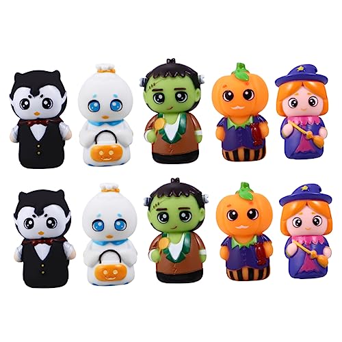 YARNOW 10 Stück Teiliges Bunte Cartoon Fingerpuppen für Interaktive Handpuppen Spielzeuge für Vorschule Geeignet für Fantasievolles Rollenspiel und Halloween Partygeschenke YARNOW 10 Stück Teiliges Bunte Cartoon Fingerpuppen für Interaktive Handpuppen Spielzeuge für Vorschule Geeignet für Fantasievolles Rollenspiel und Halloween Partygeschenke von YARNOW
