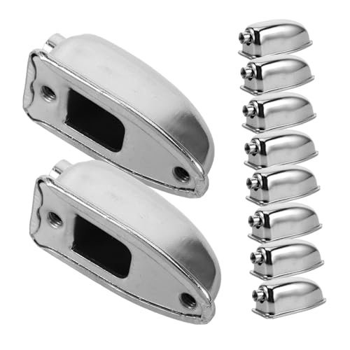 YARNOW 10 Stück Teiliges Metall Snare Drum Lug Claw Hook für Bassdrums Robuste und Einstellbare Percussion Zubehörteile für Musiker und Drummer Kompatibel mit Snare Drums von YARNOW