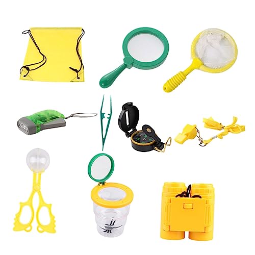 YARNOW 10 Stück Teiliges Outdoor Beobachtungsset für Insekten Leichtes Erkundungstool für Wilderness Aktivitäten für Kleine und von YARNOW