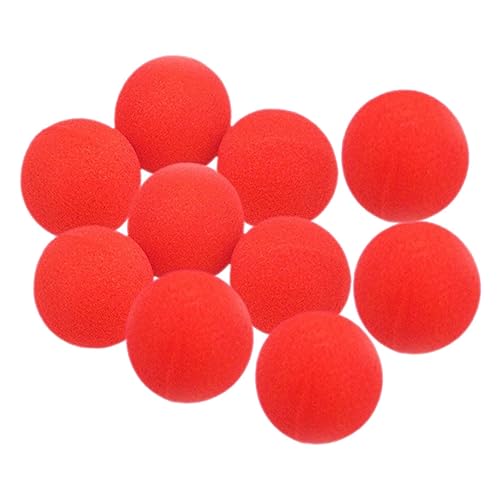YARNOW 10 Stück Teiliges Rote Bälle Interaktive Zaubertricks Requisiten für Bühnenaufführungen und Partyunterhaltung YARNOW 10 Stück Teiliges Rote Bälle Interaktive Zaubertricks Requisiten für Bühnenaufführungen und Partyunterhaltung von YARNOW