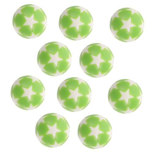 YARNOW 10 Stück Teiliges Tischfußball Ersatzbälle aus Farbenfrohe Langlebige und Bruchsichere Tischfußballbälle für Standard Spieltische und Freizeitaktivitäten YARNOW 10 Stück Teiliges Tischfußball Ersatzbälle aus Farbenfrohe Langlebige und Bruchsichere Tischfußballbälle für Standard Spieltische und Freizeitaktivitäten von YARNOW