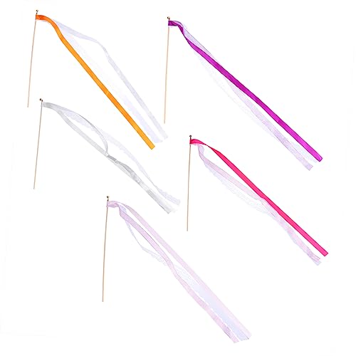 YARNOW 10 Stück Teiliges Zauberstäbe mit Eleganten Bändern für Hochzeiten Geburtstagsfeiern und Halloween Dekorationen YARNOW 10 Stück Teiliges Zauberstäbe mit Eleganten Bändern für Hochzeiten Geburtstagsfeiern und Halloween Dekorationen von YARNOW